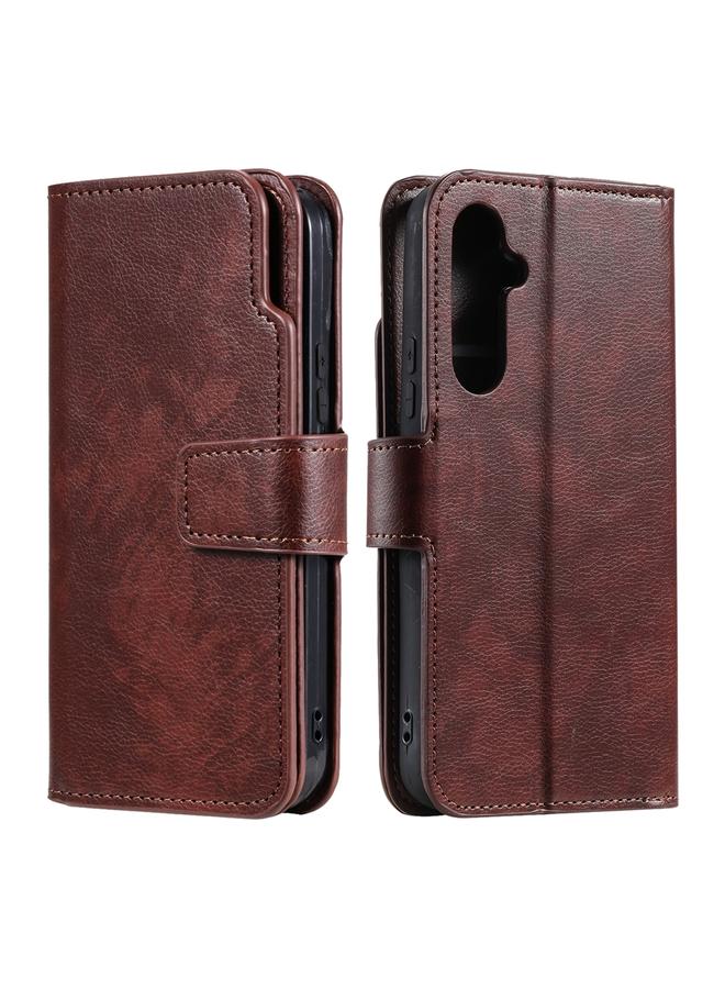 اس-توب جراب هاتف جلدي ثلاثي الطي لهاتف Samsung Galaxy S24 5G، يتسع لـ 9 بطاقات - Image 2