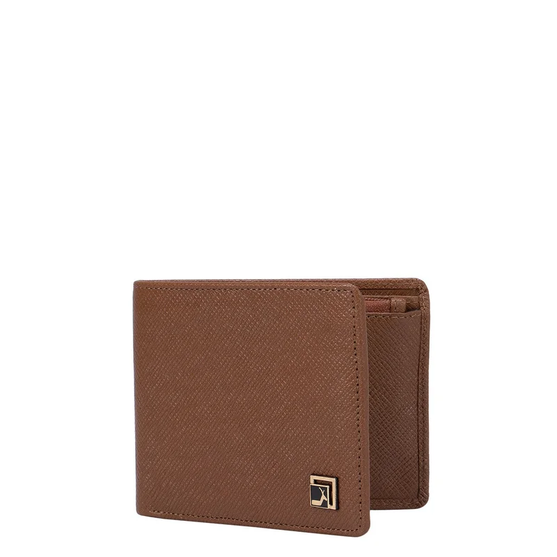 Da Milano  Franzy Leather Mens Wallet - Cognac for Men | Best Price UAE