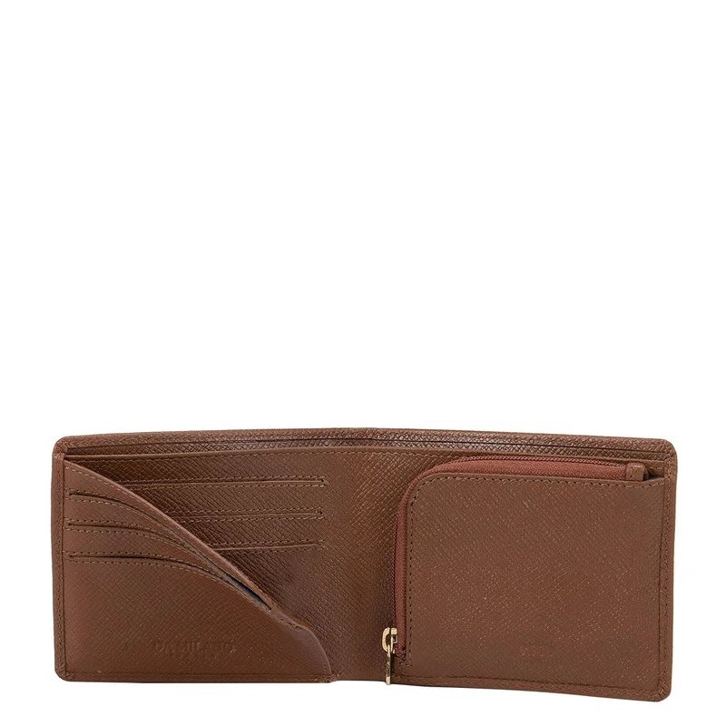 Da Milano  Franzy Leather Mens Wallet - Cognac for Men | Best Price UAE