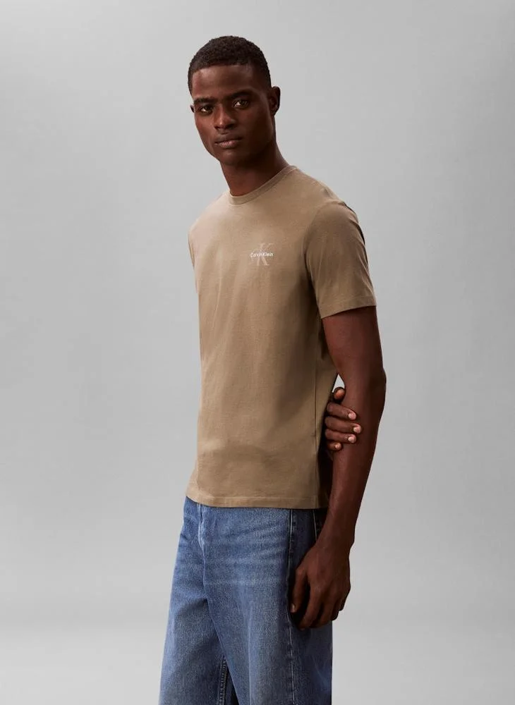 Calvin Klein Jeans  Classic Fit Monologo T-Shirt for Men | Best Price UAE