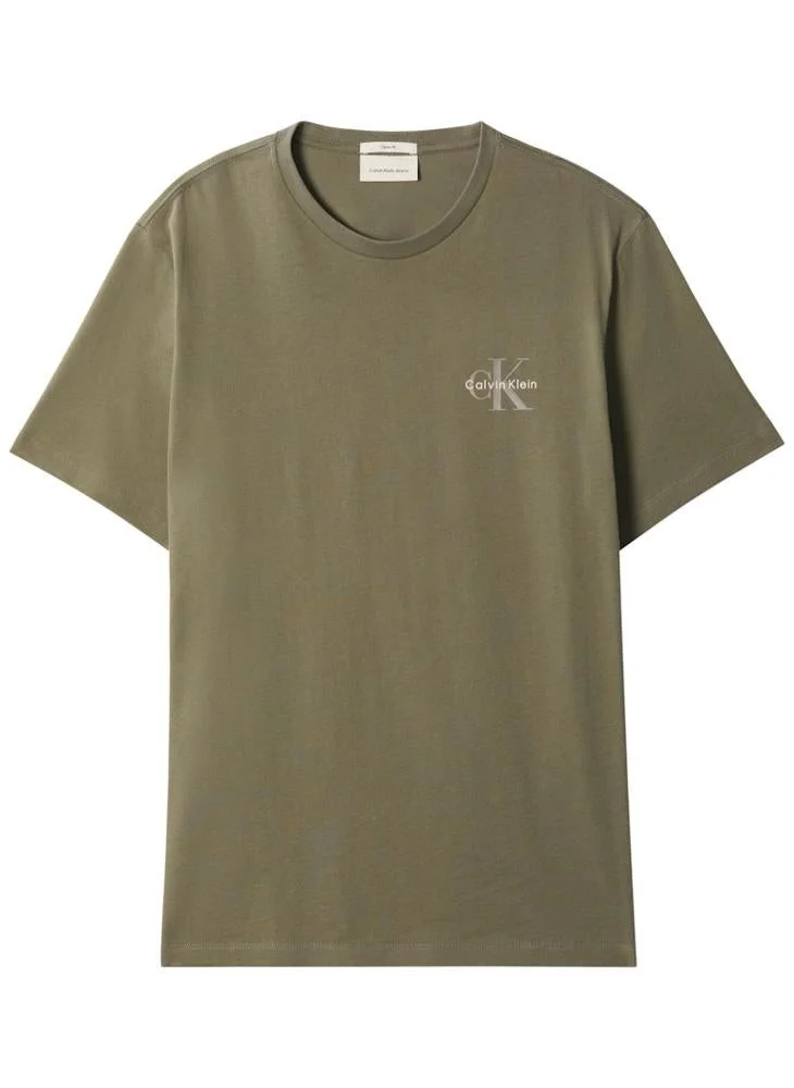 Calvin Klein Jeans  Classic Fit Monologo T-Shirt for Men | Best Price UAE