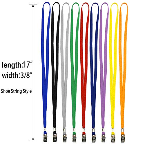Lazybeee Badge Lanyards Neck Bulk Cruise Lanyards Badge Holders with Clip for ID Card Name Tags Badge Holders - Image 3