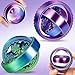 QETRABONE 2Pack 3D Printed Spinners Fidget Toys Adults Stress Relief Toys for ADHD Anxiety Sensory Needs Quiet Office Desk Toy Party Favors Birthday Goodie Bag Fillers Halloween Party Favors - Image 2