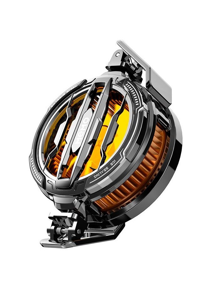 ميمو مبرد الهاتف المحمول لمحبي الألعاب PUBG، سلسلة iPhone 12/13 المصممة، البث المباشر ومدونة الفيديو، مبدد حرارة أشباه الموصلات بدون ضوضاء iOS Android، ipad Tablet - Image 2