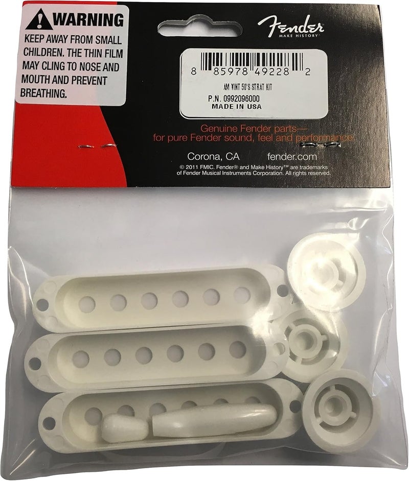 Fender Pure Vintage 50s Stratocaster Accessory Kit Eggshell - Image 3