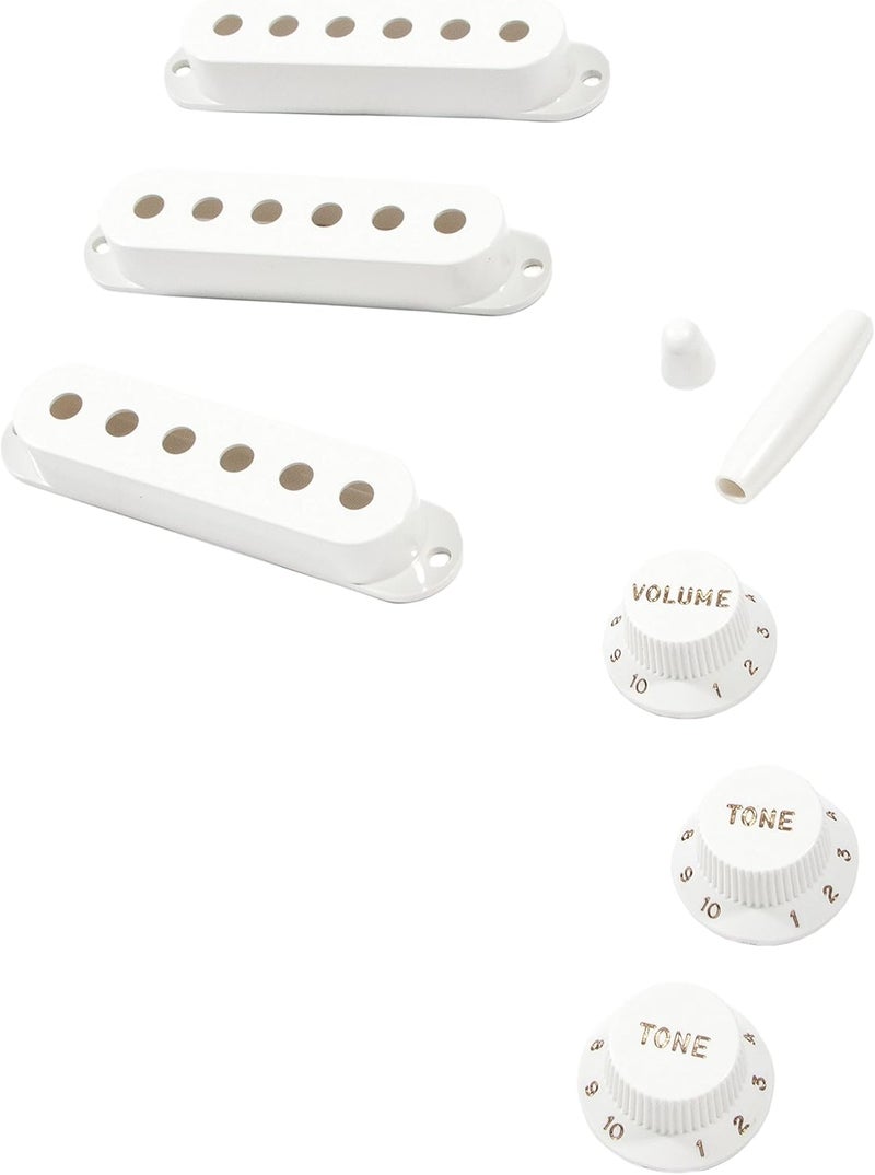 Fender Pure Vintage 50s Stratocaster Accessory Kit Eggshell - Image 1