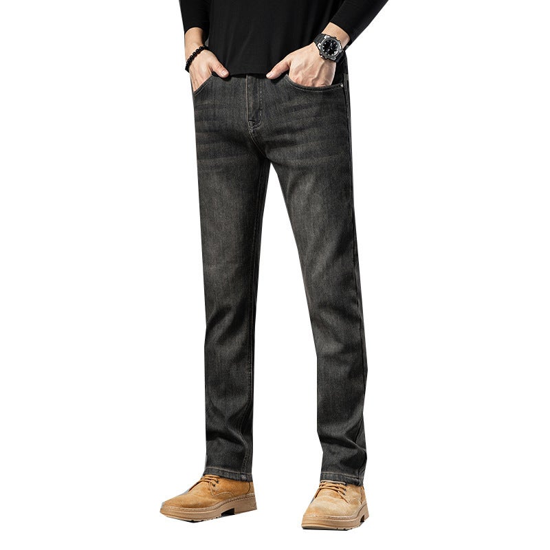 Unisex Classic Denim Jeans Loose Fit Daily Outdoor Wear - Image 5