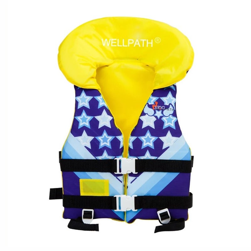 Bluejw Kids Swim Vest Toddler Life Jacket Adjustable Safety Strap Floats Children Swimming Aid Boys Girls Float Swimsuit W172 - Image 3