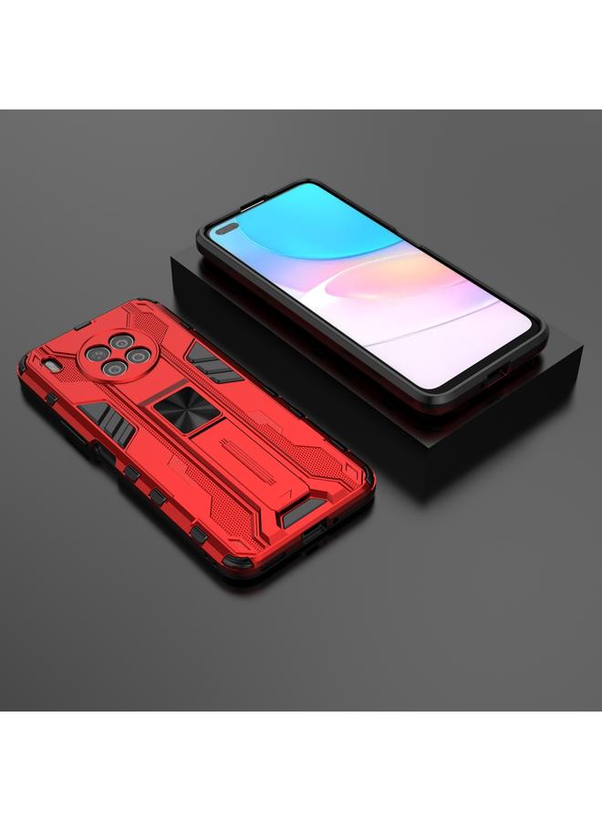 S-TOP Case For Huawei nova 8i Overseas Version Supersonic PC + TPU Shock-proof Protective Case with Holder - Image 2