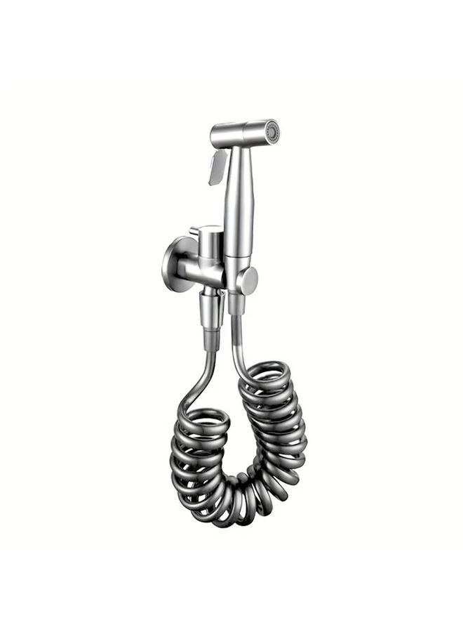 Silvery Heavy Duty Quick Flush Valve G1 2 G3 8 G9 16 Threads Easy Installation - Image 1