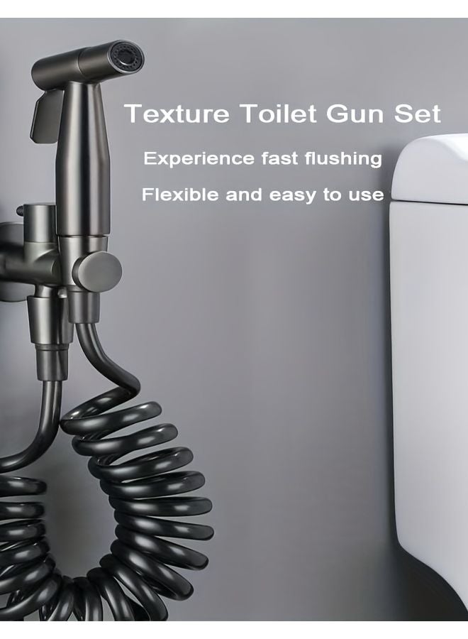 Silvery Heavy Duty Quick Flush Valve G1 2 G3 8 G9 16 Threads Easy Installation - Image 2