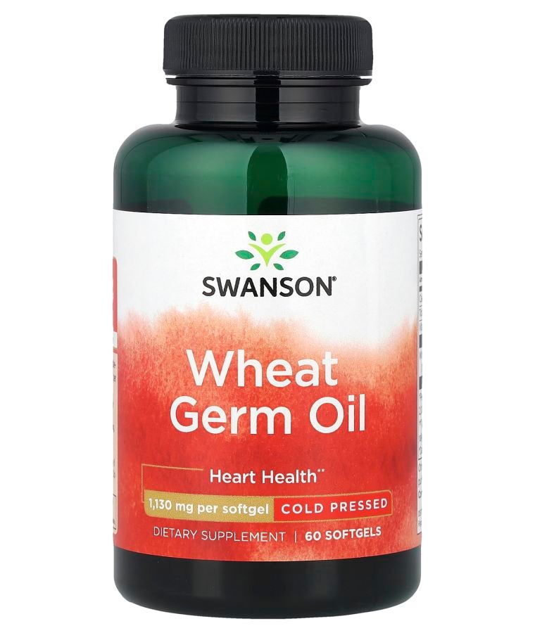 Wheat Germ Oil Cold Pressed 1130 mg 60 Softgels