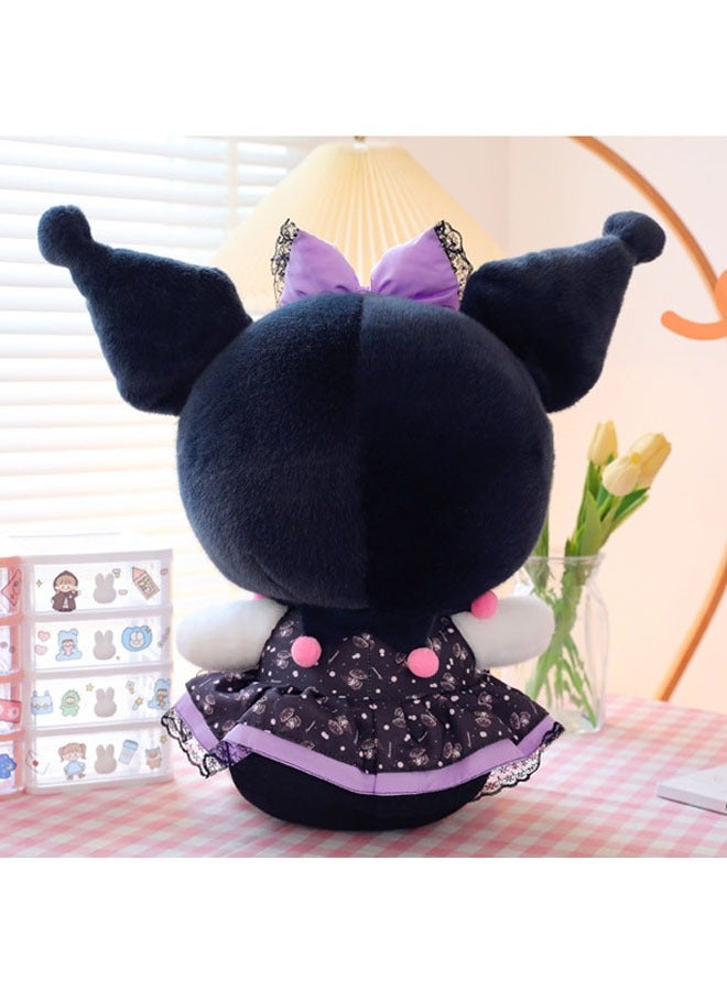 Cartoon Sanrio Kuromi pillow plush doll toy skin-friendly soft doll adult and child birthday gift (height 50 cm) - Image 3
