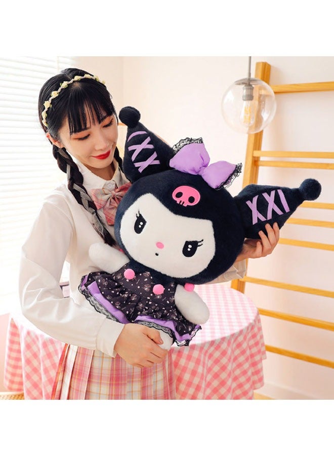 Cartoon Sanrio Kuromi pillow plush doll toy skin-friendly soft doll adult and child birthday gift (height 50 cm) - Image 4