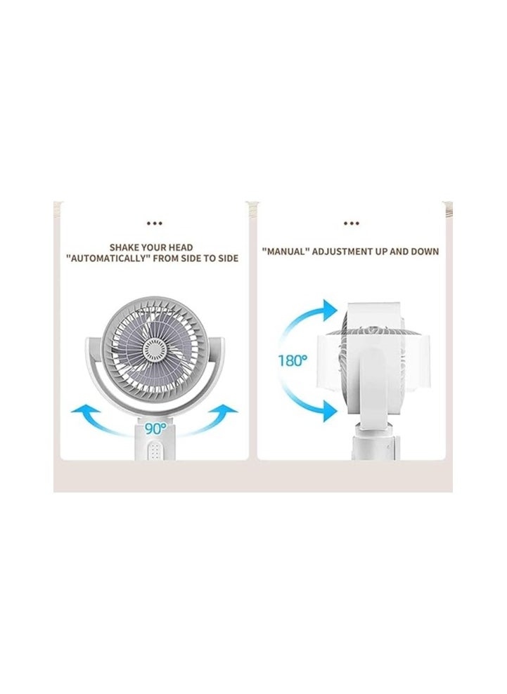 SUKILO Air Circulation Fan – Portable Silent Desktop & Floor Fan with 5-Speed Settings, Energy-Saving Design, Compact & Powerful Airflow for Home & Office