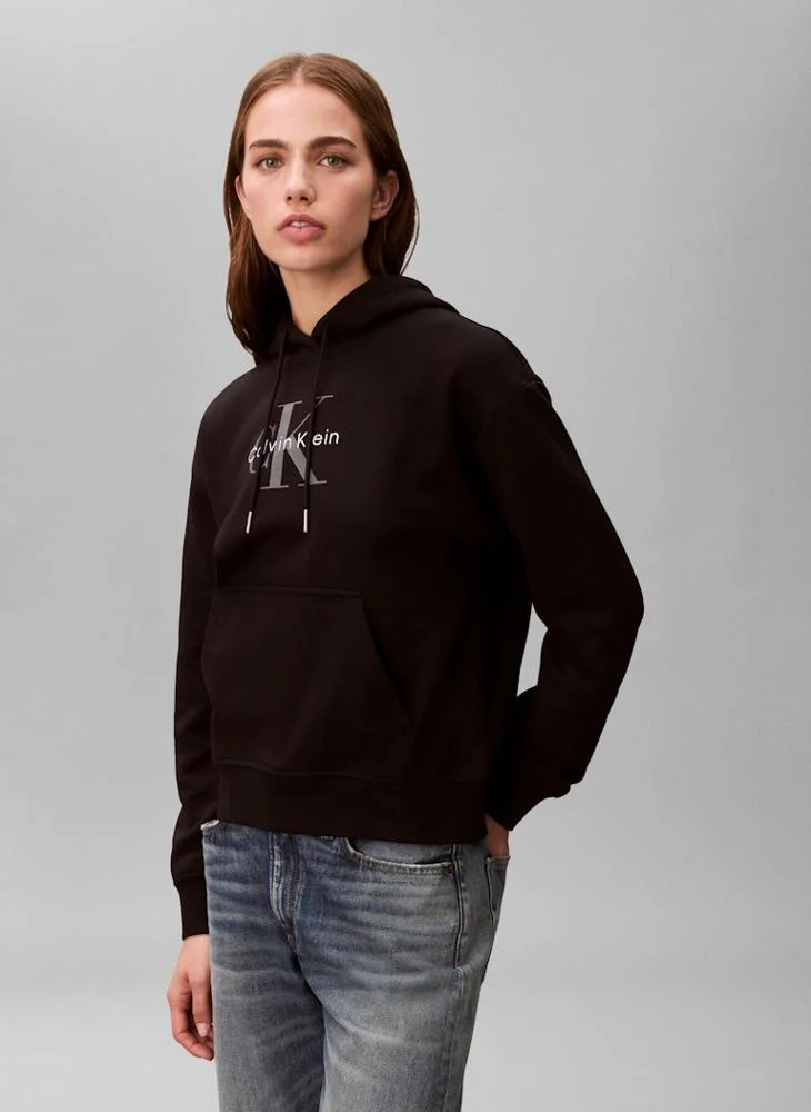 Calvin Klein Jeans Graphic Pullover Hoodie