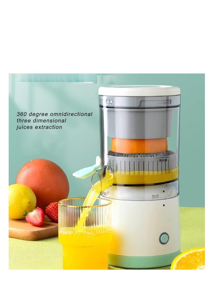 A ZONE Electric Juicer Rechargeable - Citrus Juicer Machines with USB and Cleaning Brush Portable Juicer for Orange, Lemon, Grapefruit  - Image 2