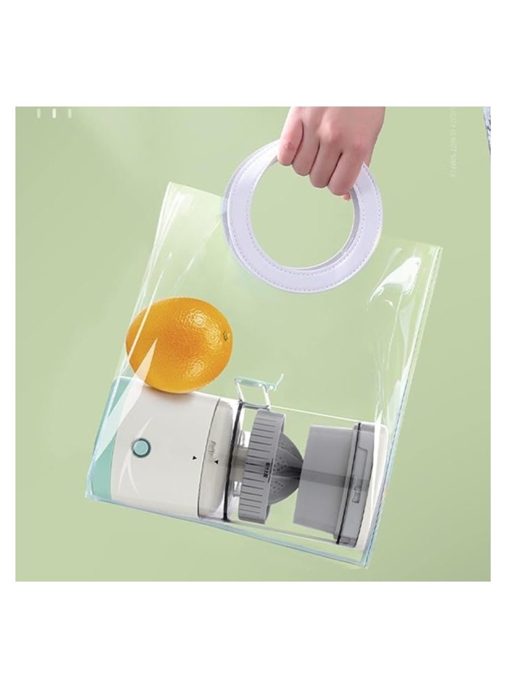 A ZONE Electric Juicer Rechargeable - Citrus Juicer Machines with USB and Cleaning Brush Portable Juicer for Orange, Lemon, Grapefruit  - Image 3