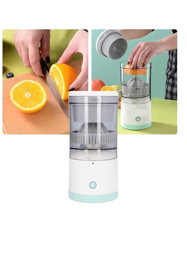 A ZONE Electric Juicer Rechargeable - Citrus Juicer Machines with USB and Cleaning Brush Portable Juicer for Orange, Lemon, Grapefruit  - Image 5
