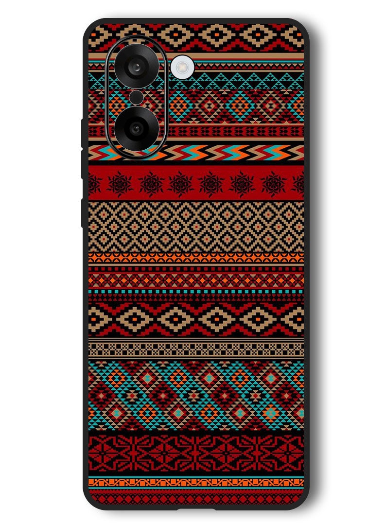 Theodor Case Compatible with OnePlus Nord CE 5 6.77 Inch Protection Shockproof Bumper Cover Patterns - Image 1