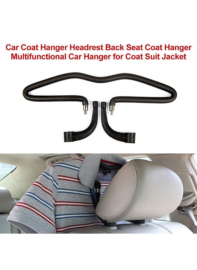 Generic - Car Coat Hanger Headrest Back Seat Coat Hanger Multifunctional Car Hanger for Coat Suit Jacket - Image 1