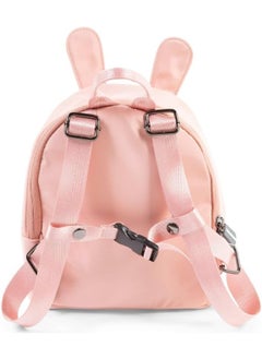 CHILDHOME Childhome, Baby Backpack, School, Kindergarten, Nursery, Two Compartments, Lunchbag/Bottle Capacity, Removable Safety Buckle, Waterproof, My First Bag, Pink And Copper  - Image 3