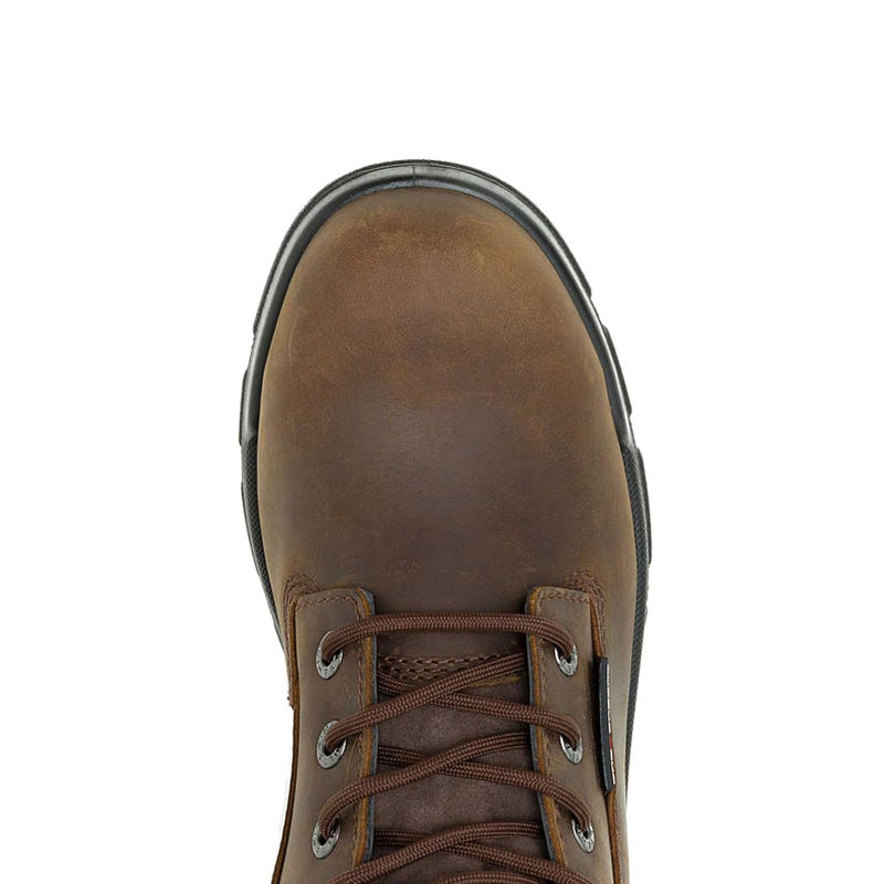 Wolverine Men's Durashocks Sr Icon Waterproof Carbonmax 8" Construction Boot, Dark Brown, 11 X-Wide - Image 5