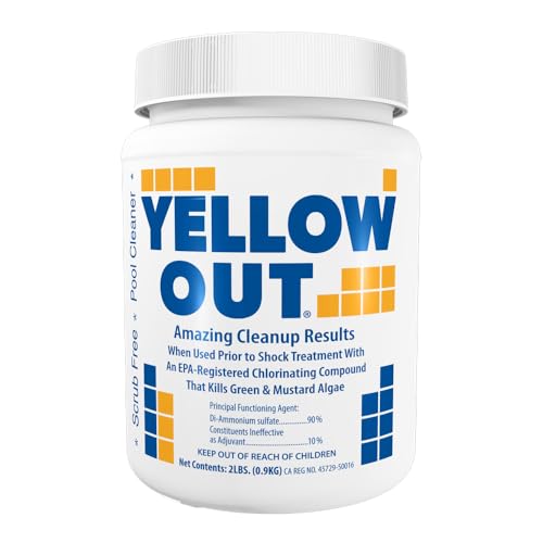 Coral Seas Yellow Out Swimming Pool Chlorine Shock Enhancing Treatment - 2 lbs. - Image 1