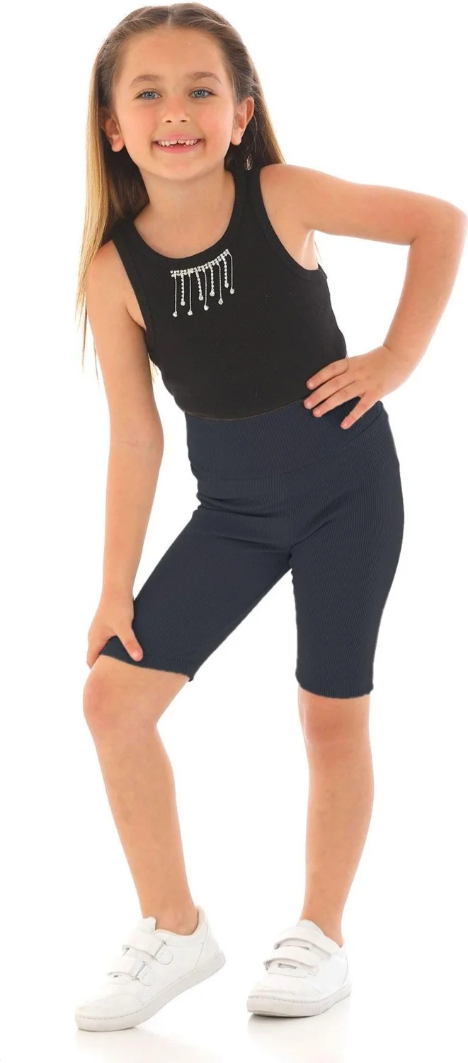 Zepkids Striped Smoke Color Girls Tights