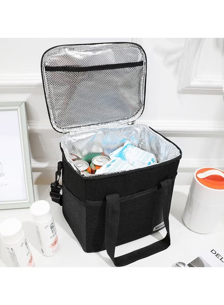 Brivilas Large Lunch Bag Insulated Big Cooler Tote - Image 4