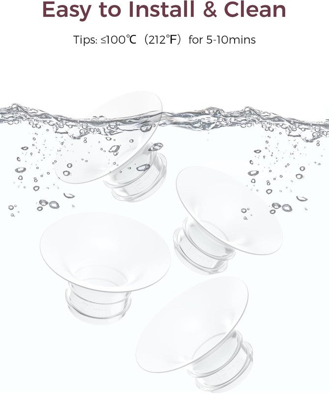 Momcozy 21mm Flange Insert for M5/M6/M9 - Pack of 4 - Image 2