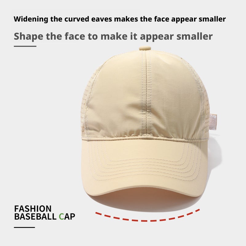 63cm Big Head Baseball Cap Men Summer Thin Deep Crown Wide Brim Mesh Breathable Hat - Image 4