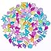 SPRMUD Colorful Plastic Sea ShellConchStarfish Gems Toys for Beach HolidaySwimming Pool DivingTreasure HuntParty FavorParty Decoration Learning Prizes Sea Shell - Image 3