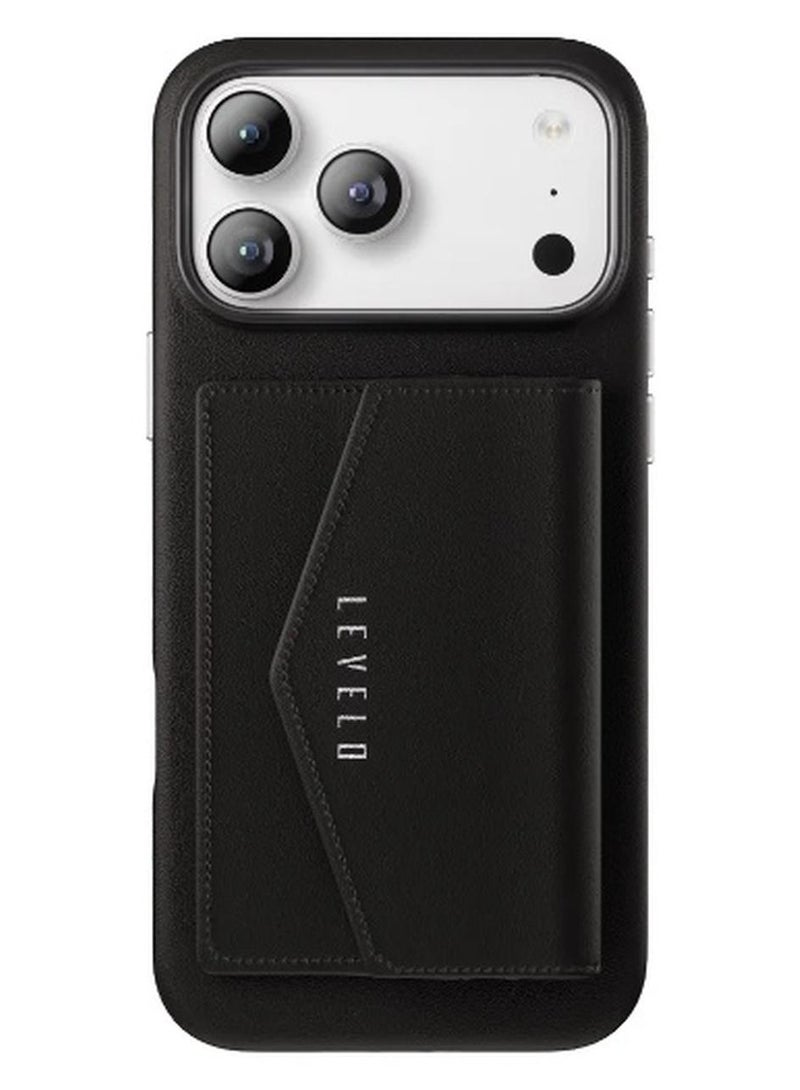 LEVELO iPhone 17 Pro Case Magsafe Strong Magnet Upgraded Shutter Button Delay Yellowing 17 Pro Case Military-Grade Protection Wear-resistant iPhone 17 Pro Cover Compatible with Magsafe Accessory - Image 1