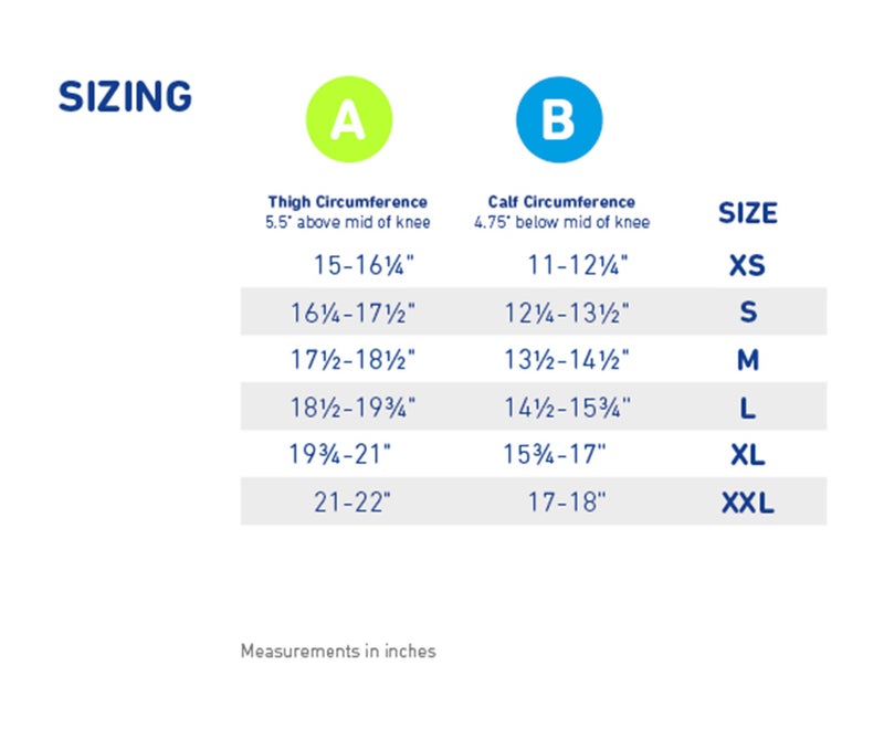 Bauerfeind Sports Knee Support - Knee Brace for Athletes with Medical Grade Compression - Stabilization and Patellar Knee Pad (Black/Blue, L) - Image 5