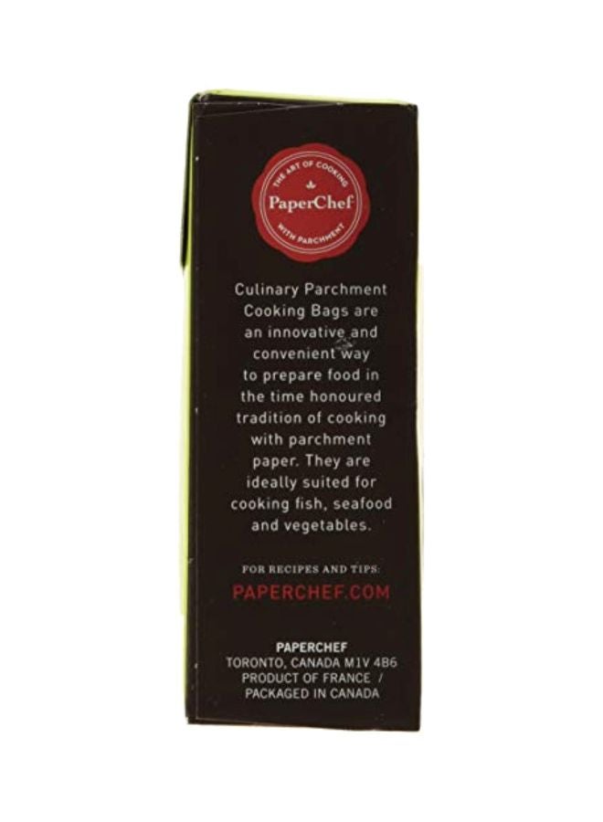 PaperChef Parchment Bags - Multipurpose, Non-Stick Paper - Perfect for Roasting and Steaming - 10 Count - 2 Pack - Image 2