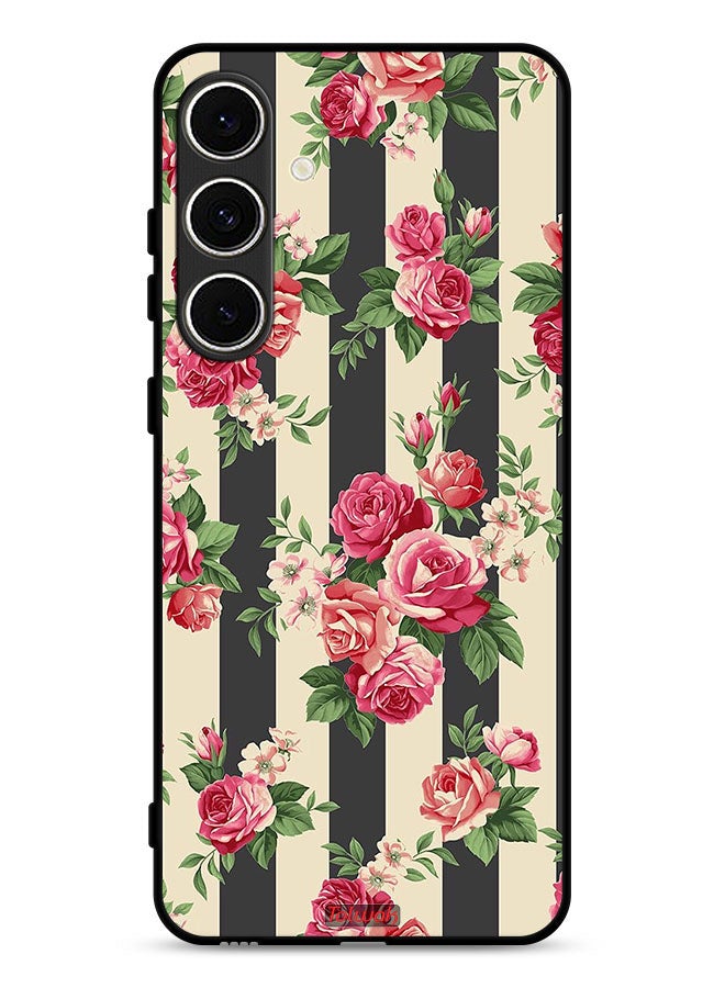 Tolwak Samsung Galaxy A36 5G Protective Case Cover Roses Pattern - Image 1