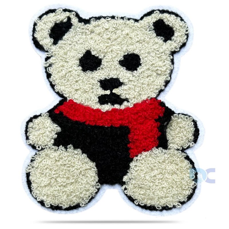 Daily Crafts Daily Crafts 3 pcs Unisex Teddy Bear Kids Patches Needlework Sew on Stitching Clothes Patch for Clothes Boutiques Jackets Jeans Bags Multicolor Towel Design Teddy Bear Edition - Image 4