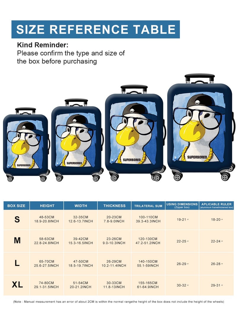 URbazaar Elastic Travel Luggage Cover Travel Suitcase Protective Cover for Trunk Case Apply to 18-30 inch luggage Suitcase Cover  - Image 4
