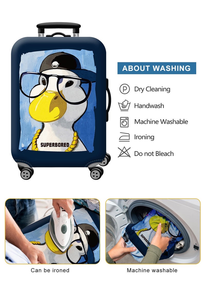 URbazaar Elastic Travel Luggage Cover Travel Suitcase Protective Cover for Trunk Case Apply to 18-30 inch luggage Suitcase Cover  - Image 3