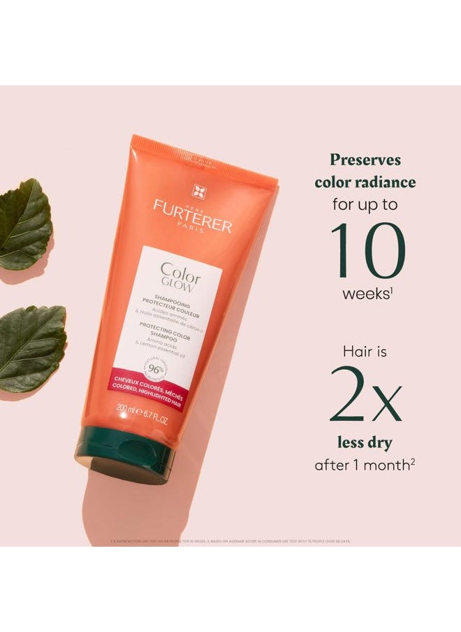 Rene Furterer Color Glow Protecting Color Shampoo - Amino Acids & Lemon Essential Oil 16.9 fl oz.  - Image 5