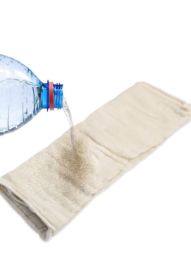 Bembika Cloth Diaper Insert, Reusable Washable Unbleached Prefold Diaper Nappy Liner for Baby Cloth Diapers (Set of 2) (Prefold Cotton) - Image 3