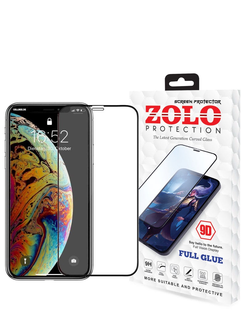 Zolo زولو 9D واقي شاشة زجاجي مقسى لجهاز آبل آيفون XR شفاف - Image 1
