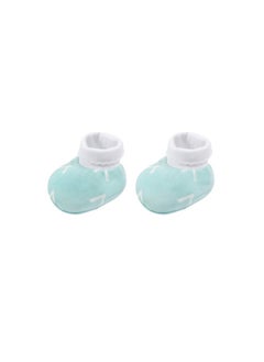 Mothers Choice 3-Piece Newborn Gift Set- Hat, Booties, Mittens Age- Newborn to 6 Months Blue  - Image 2