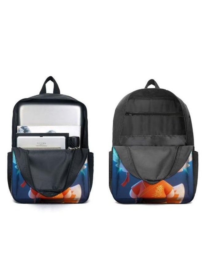 Bright Li Fire Fashion is unlimited! Cartoon bag three-piece set, suitable for a variety of scenes for students and teenagers (available for students, children, friends on outings, mountain climbing, schooling, etc.) - 17 - Image 4