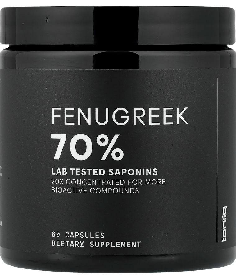 Toniiq Fenugreek 70%  60 Capsules