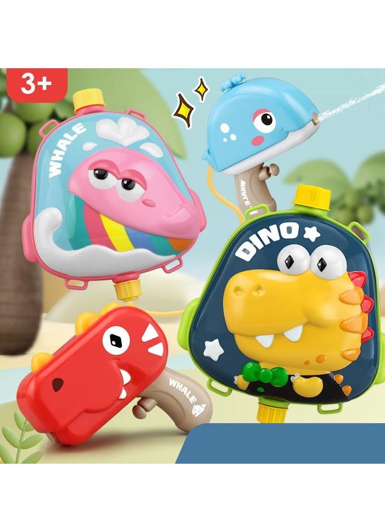 بيبي ألعاب مسدس مياه كهربائية رائعة للبالغين من بايبي للأطفال، مسدس محمول خفيف الوزن مع حقيبة تخزين المياه للأطفال الصغار، ألعاب غلوك مائية للعب في الهواء الطلق لعمر 3 سنوات فما فوق للأولاد والبنات - Image 2