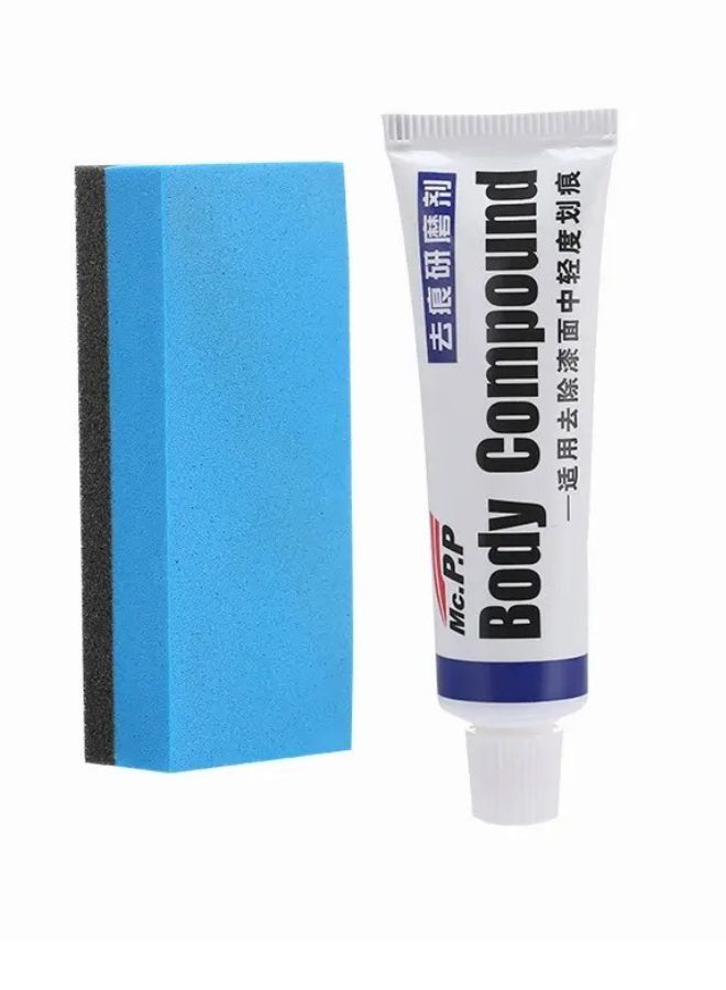 طقم شمع تلميع لإصلاح خدوش السيارة ، إسفنجي ، كريم مركب للجسم ، شمع جسم السيارة ، مزيل خدوش طلاء السيارة ، إصلاح خدوش الطلاء ، مجموعة إصلاح خدوش السيارة (عالمي) - Image 1