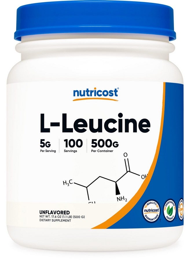 Nutricost مسحوق ليوسين نقي 500 جرام - Image 2