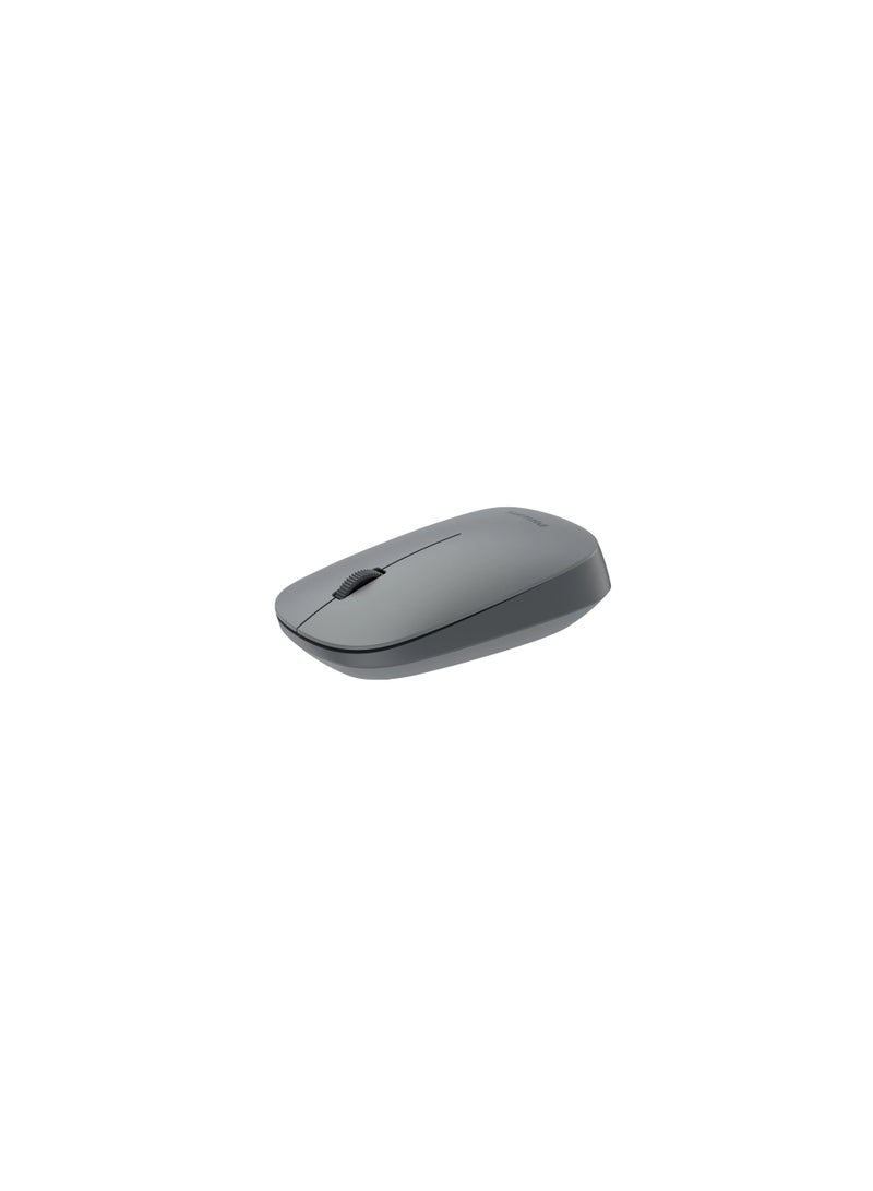 Philips SPK7438 Wireless Mouse, USB, 2.4 GHz/Bluetooth, Optical, Ambidextrous, Silent Buttons, Power Saving Mode, GREY Grey - Image 3
